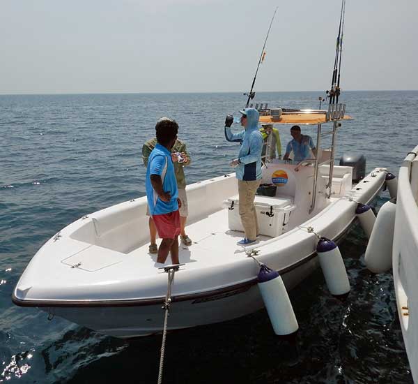 Unser Center-Consolenboot