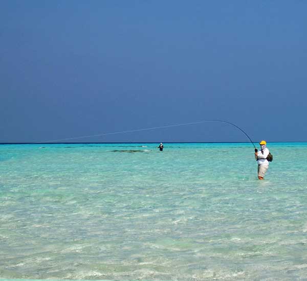 Fliegenfischen auf den Flats