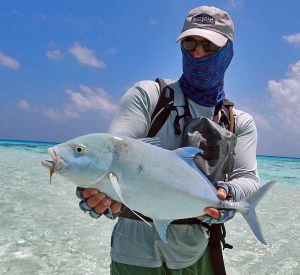 Fliegenfischen auf Bluefin Trevally