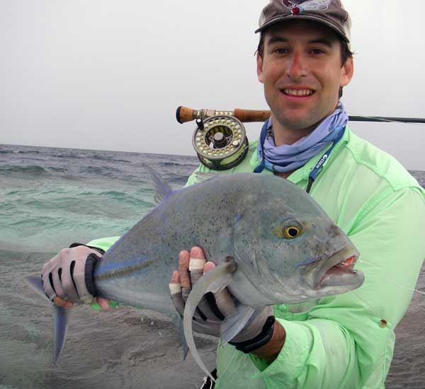 Fliegenfischen auf Bluefin Trevally