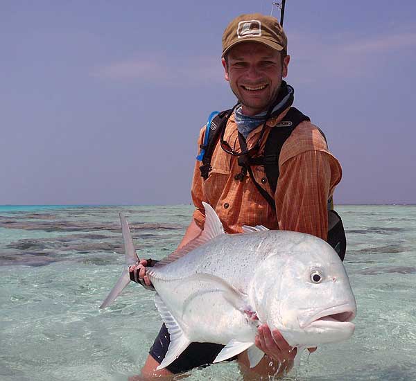 Fliegenfischen auf GT