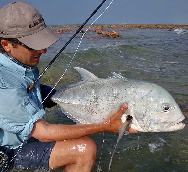 Fliegenfischen auf GT