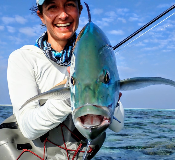 Fliegenfischen auf Trevally