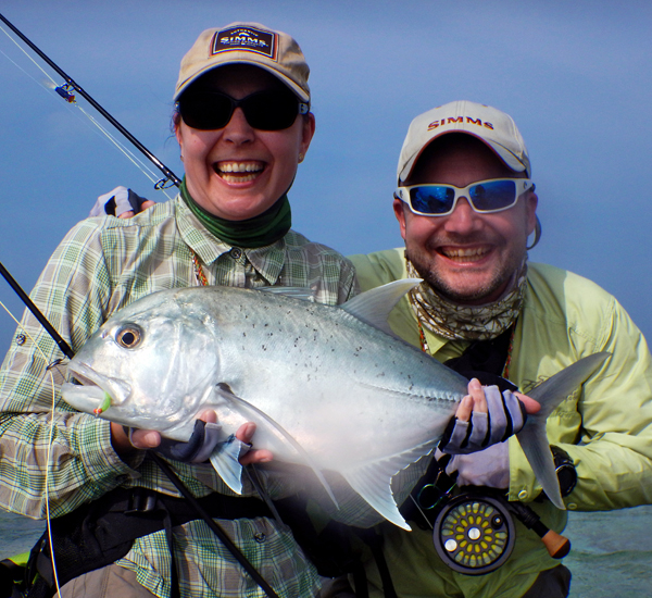 Fliegenfischen auf Giant Trevally