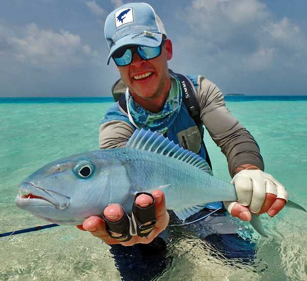 Fliegenfischen auf Jobfish