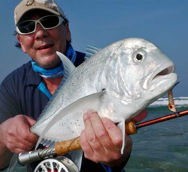 Fliegenfischen auf GT