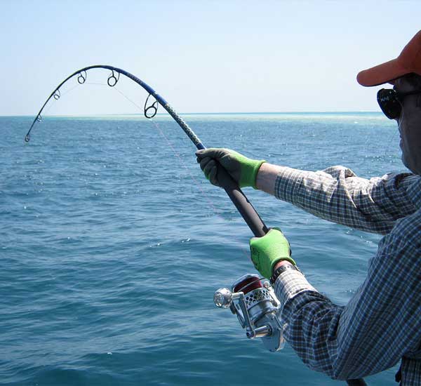 Spinnfischen mit Popper und Stickbait auf Giant Trevally, Thunfische, Snapper, Grouper und mehr.