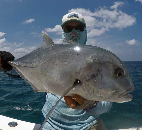 Spinnfischen mit Popper und Stickbait auf Giant Trevally, Thunfische, Snapper, Grouper und mehr.