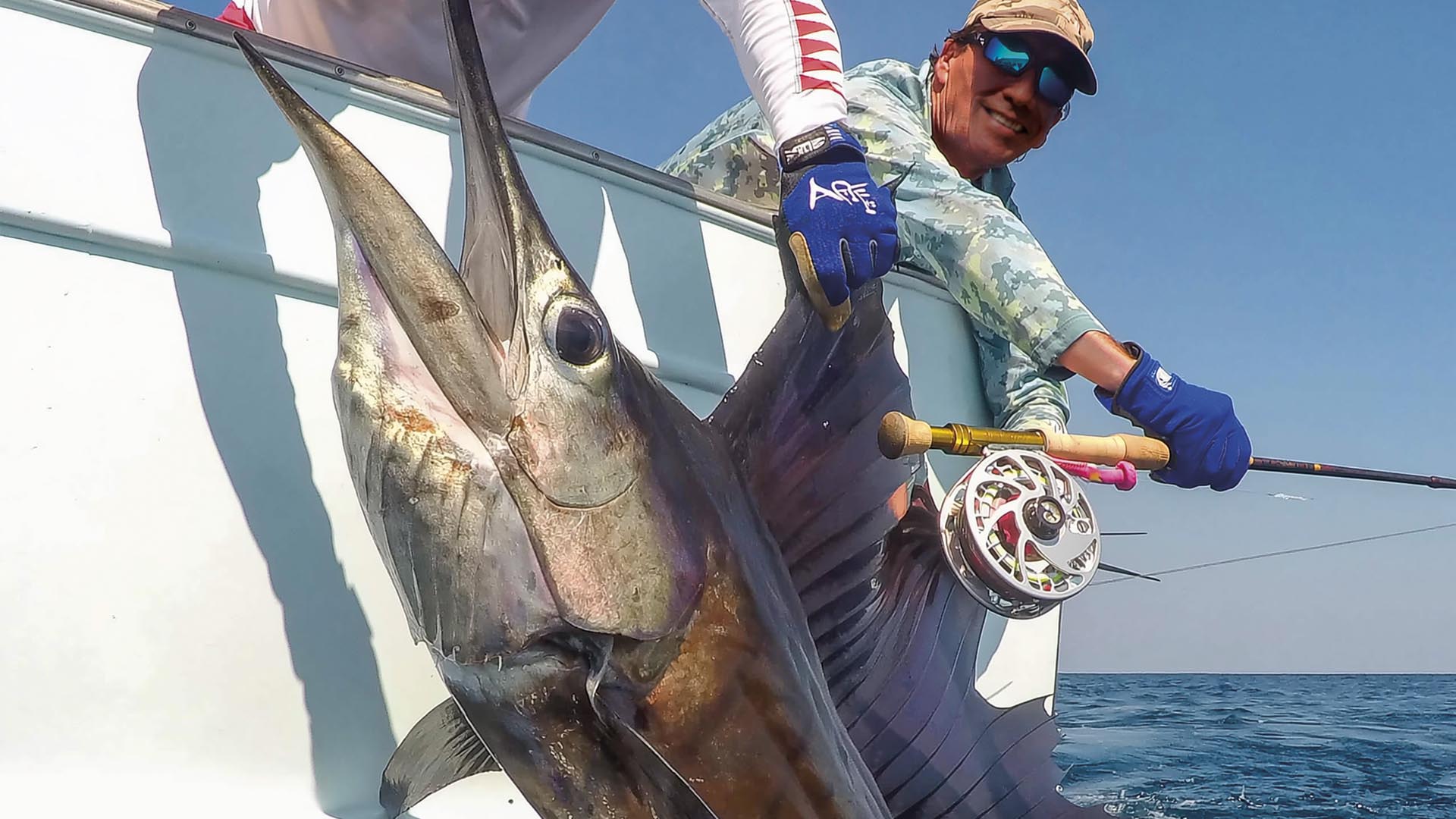 Fliegenfischen auf Sailfish